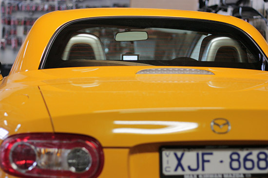 tint car photo mx5 20% before