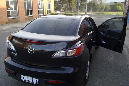 tint car photo mazda3 1