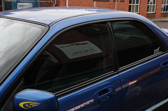 tint car photo wrx 4